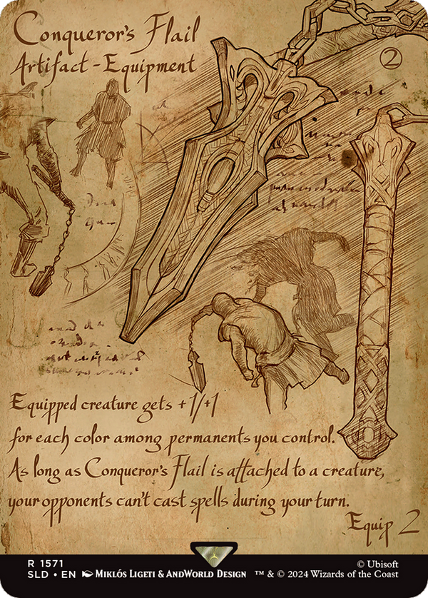 Conqueror's Flail - Assassin's Creed: Da Vinci's Designs (SLD)