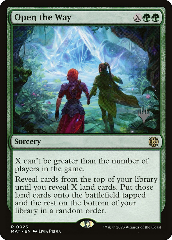 Open the Way - Promo Pack (PMAT)
