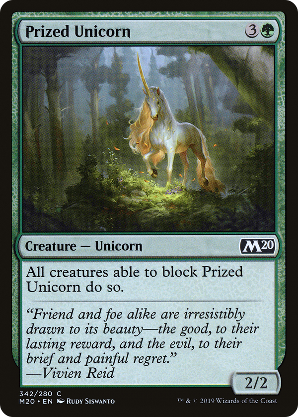 Prized Unicorn (M20)