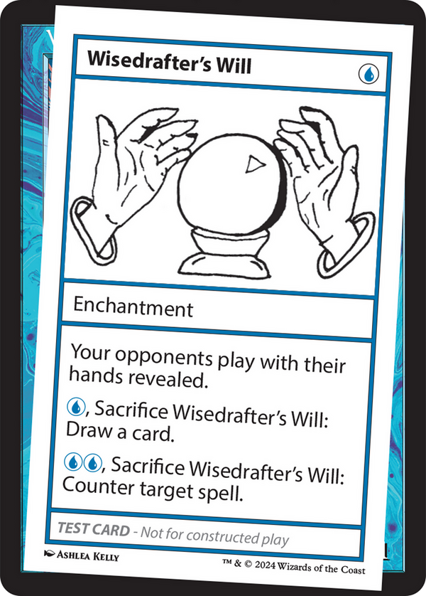 Wisedrafter's Will - Test Card (MB2)