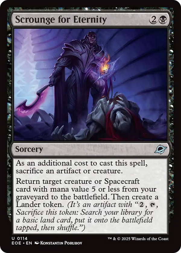 Scrounge for Eternity (EOE)