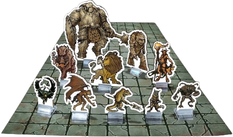 401 Games Canada - Dragonbane - Monsters Standee Set