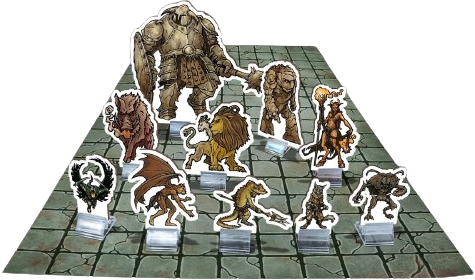 Dragonbane - Monsters Standee Set