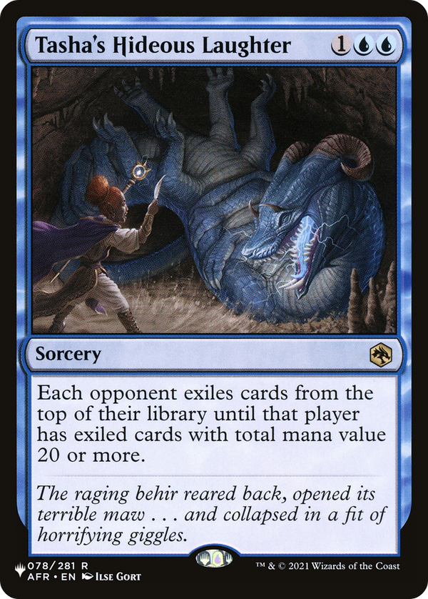 Tasha's Hideous Laughter - AFR Reprint (PLST)