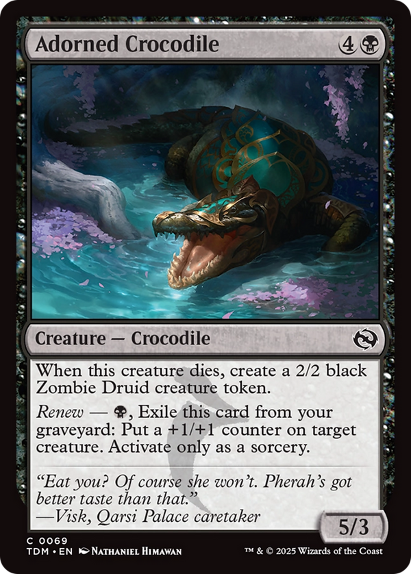 Adorned Crocodile (TDM)