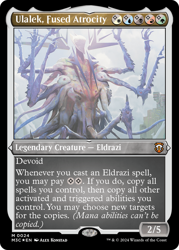 Ulalek, Fused Atrocity (Etched) (M3C)