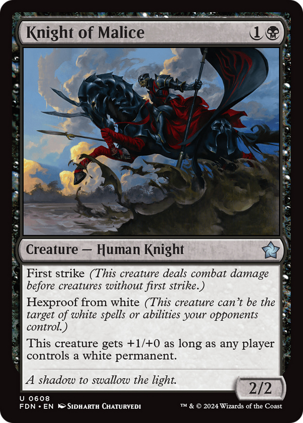 Knight of Malice (FDN)