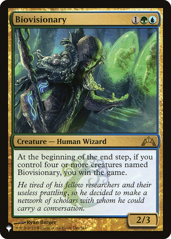 Biovisionary - GTC Reprint (PLST)
