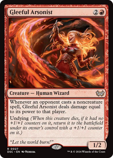 Gleeful Arsonist (DSC)