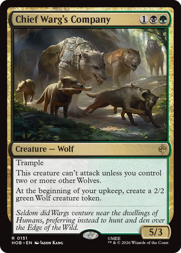 Chief Warg's Company (HOB) (Pre-Order)