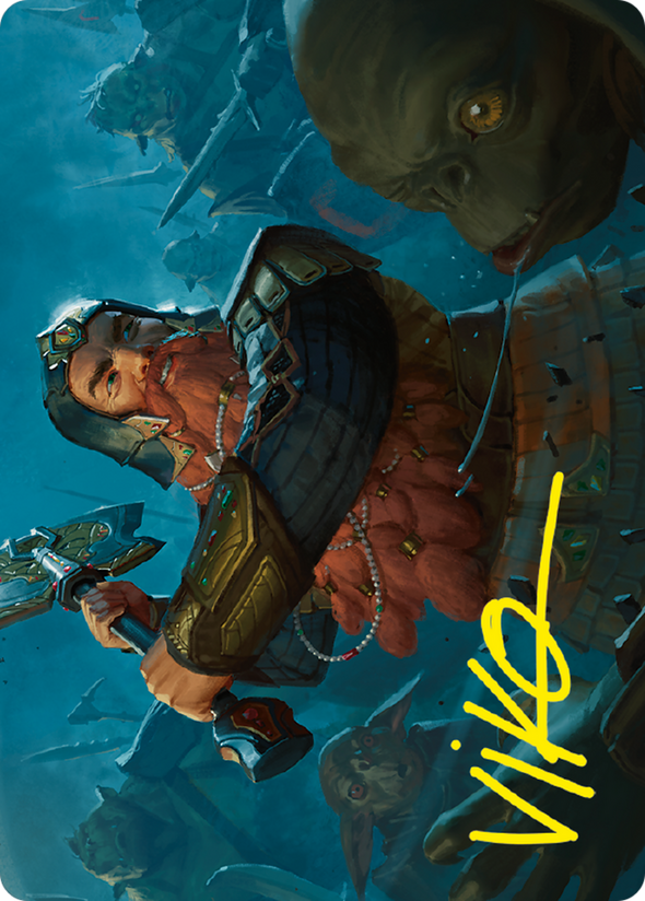 Gimli, Counter of Kills (010) - Art Series (Gold-Stamped Signature) (ALTR)