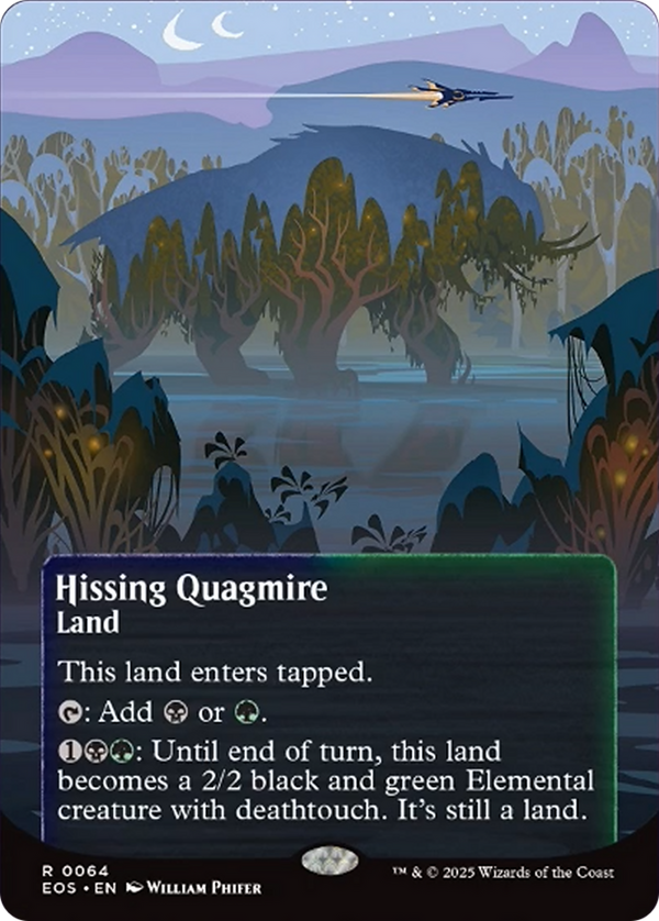 Hissing Quagmire - Borderless Poster (EOS)