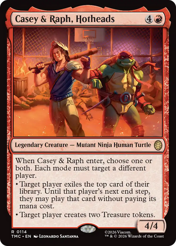 Casey & Raph, Hotheads (TMC)
