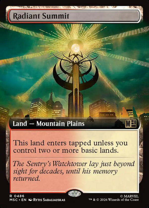 Radiant Summit - Extended Art (MSC)