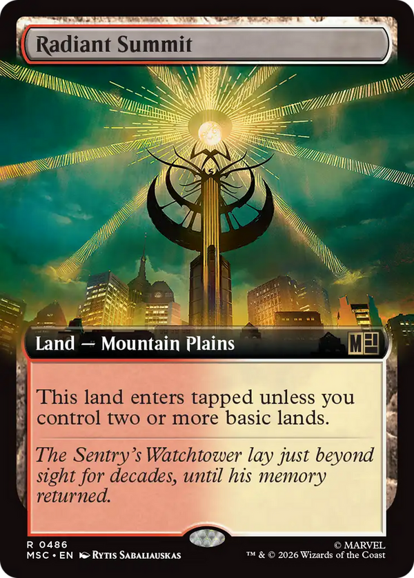 Radiant Summit - Extended Art (MSC) (Pre-Order)