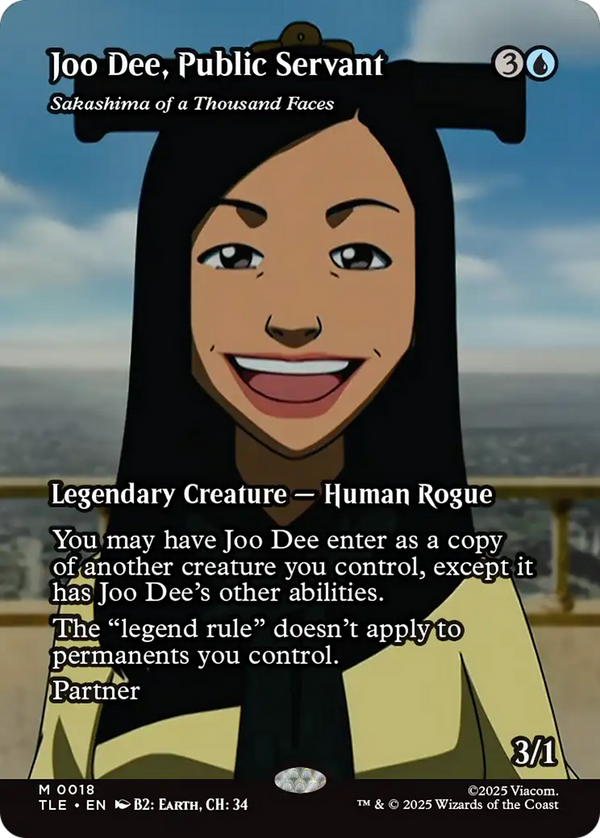 Joo Dee, Public Servant // Sakashima of a Thousand Faces - Borderless Source Material (TLE)