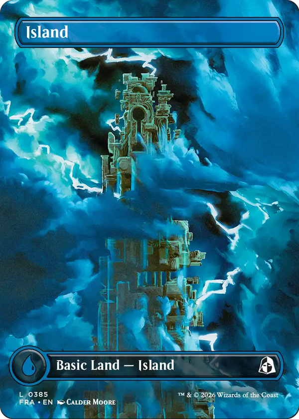 Island (385) - Tower Full Art (FRA)