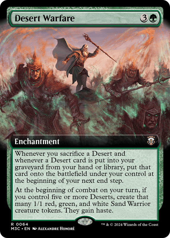 Desert Warfare - Extended Art (M3C)