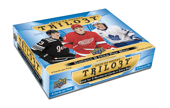 2023-24 Upper Deck Trilogy Hockey Hobby Box