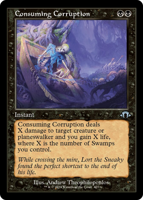 Consuming Corruption - Retro Frame (MH3)
