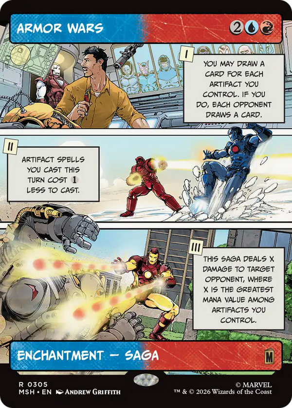 Armor Wars - Panel Showcase (MSH) (Pre-Order)