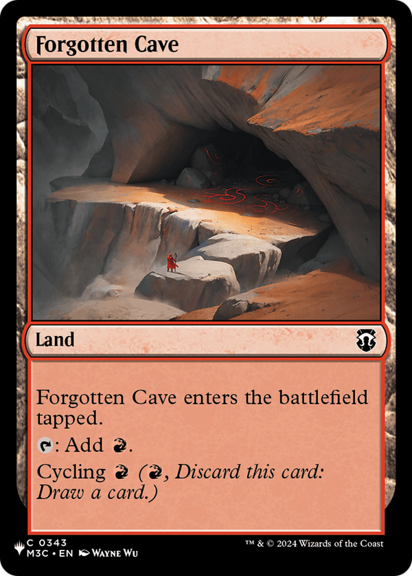 Forgotten Cave - M3C Reprint (PLST)