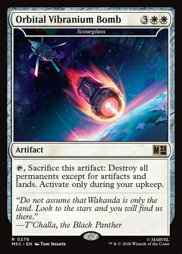 Orbital Vibranium Bomb // Scourglass (MSC)