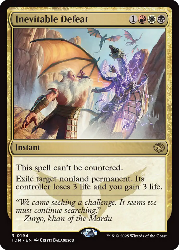 Inevitable Defeat - Promo Pack (PTDM)