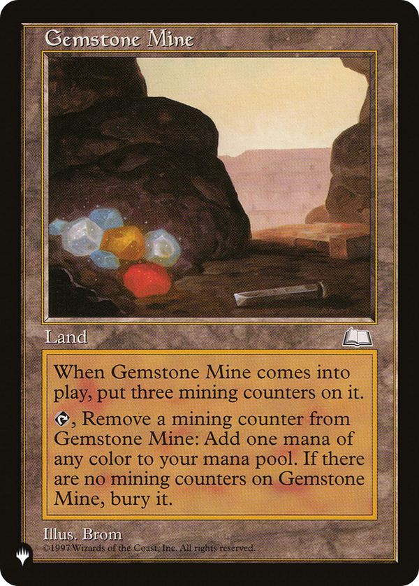 Gemstone Mine - WTH Reprint (PLST)