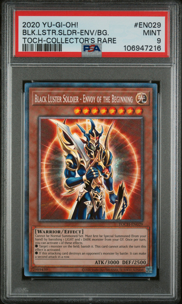 BLK.LSTR.SLDR-ENV/BG. (EN029) - YUGIOH TOON CHAOS - TOCH-COLLECTOR'S RARE - MINT 9