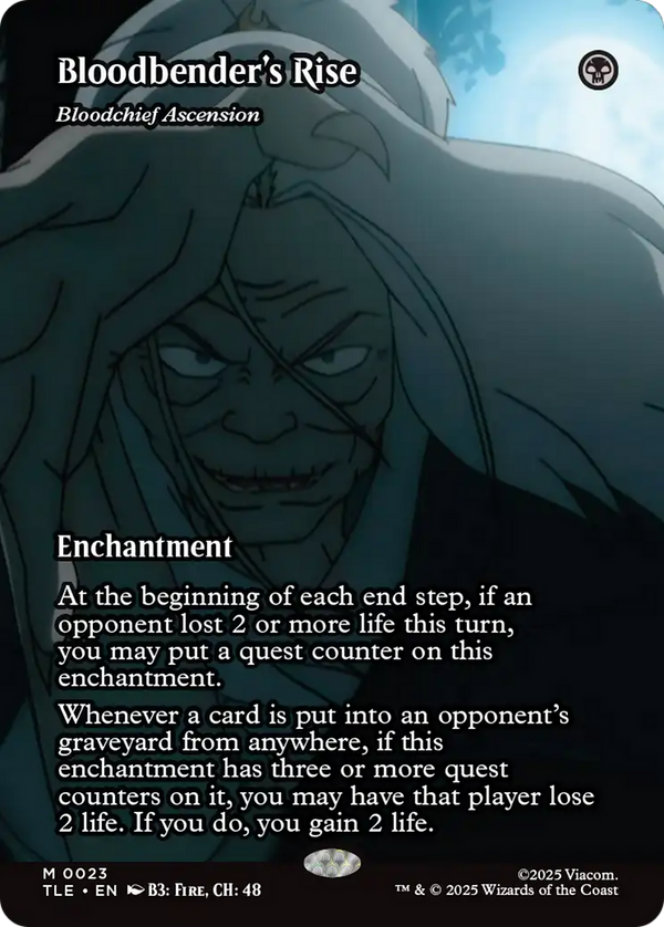 Bloodbender's Rise // Bloodchief Ascension - Borderless Source Material (TLE)