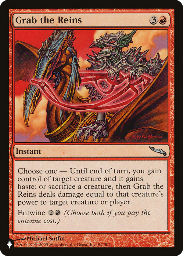 Grab the Reins - MRD Reprint (PLST)