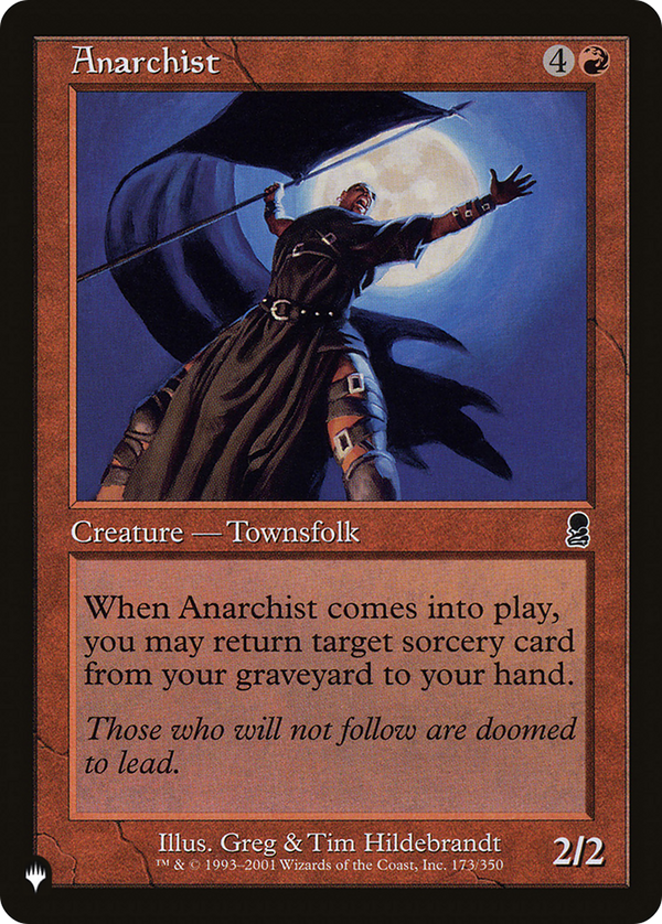 Anarchist - ODY Reprint (PLST)