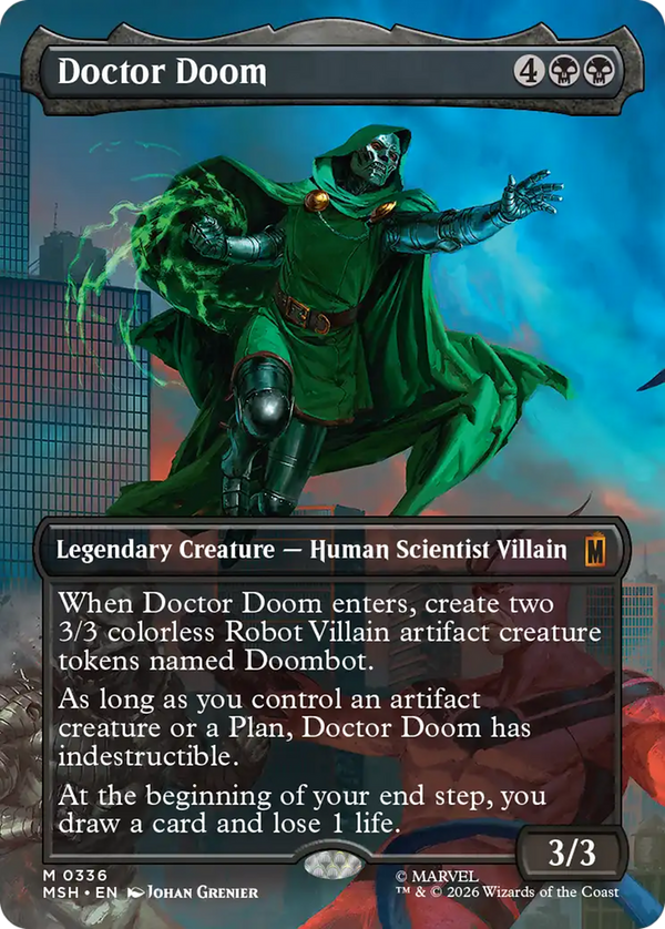 Doctor Doom - Borderless Scene (MSH) (Pre-Order)