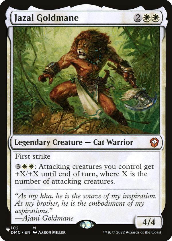 Jazal Goldmane - DMC Reprint (PLST)