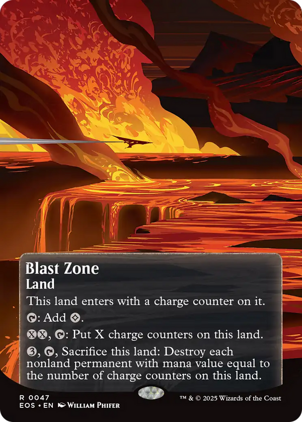 Blast Zone - Borderless Poster (EOS)