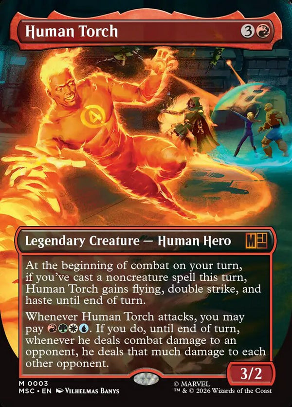 Human Torch - Borderless (MSC)