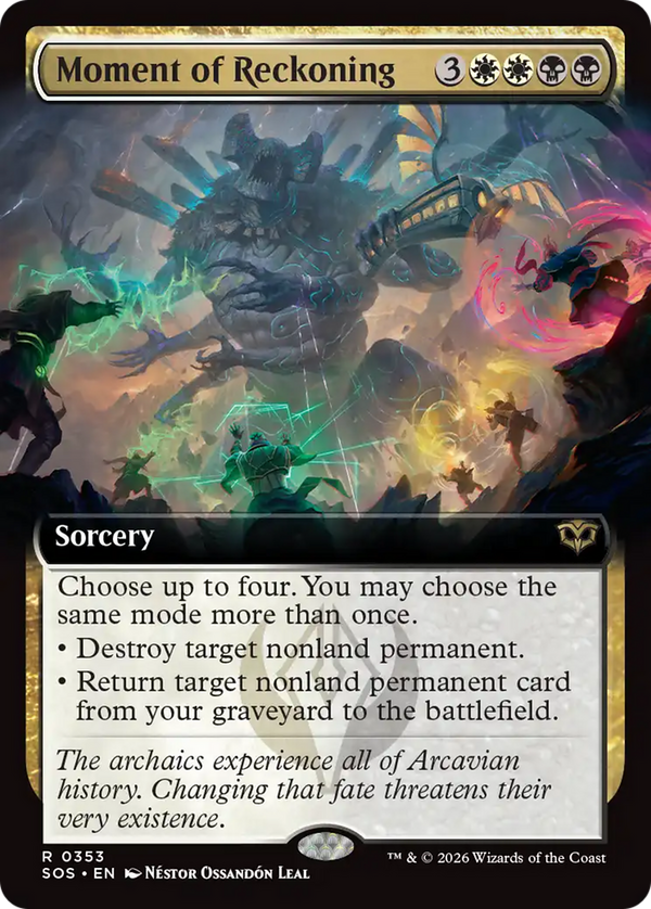 Moment of Reckoning - Extended Art (SOS)