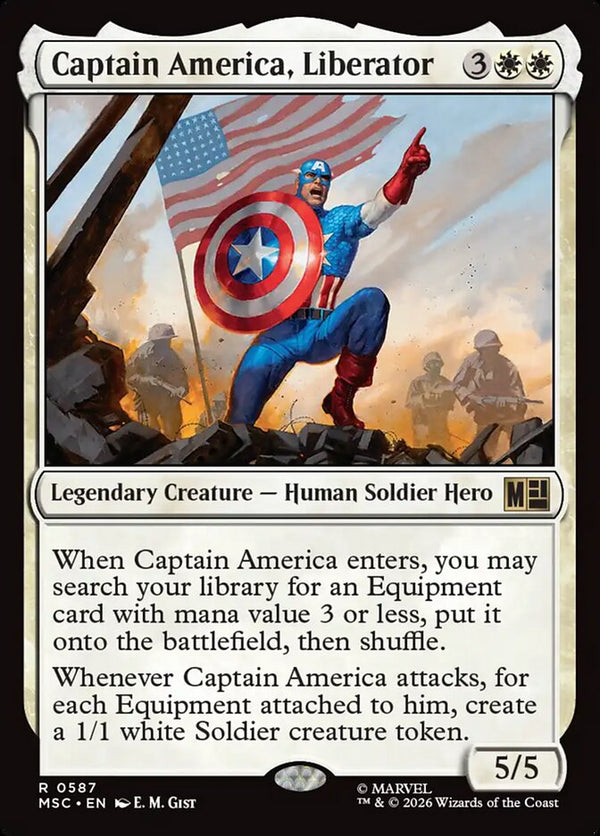 Captain America, Liberator (587) (MSC)