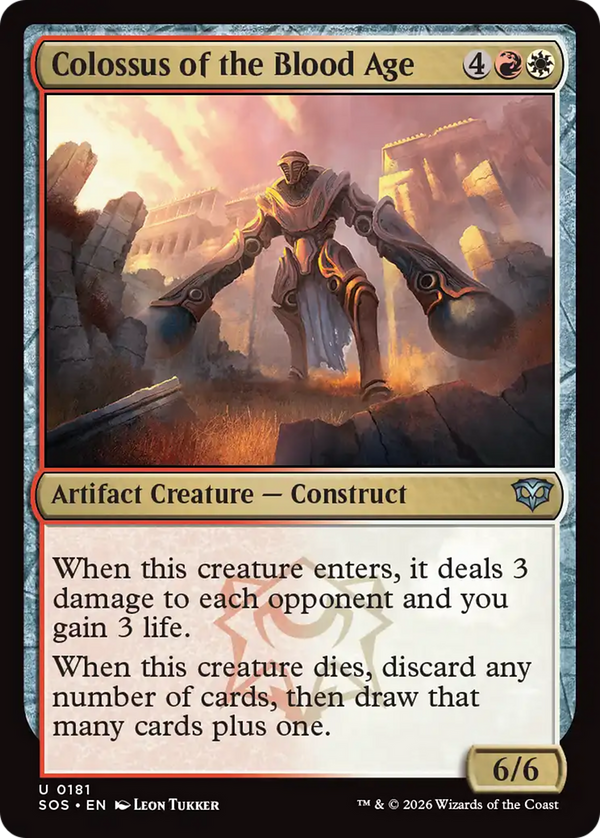 Colossus of the Blood Age (SOS)