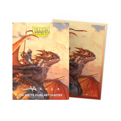 Dragon Shield - 100ct Standard Size - Art - Dual Matte - The Adameer