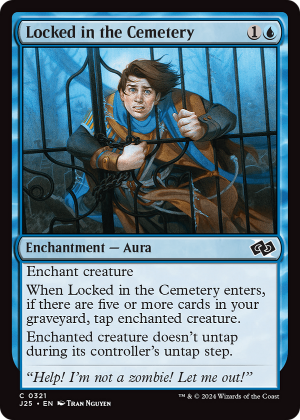 Locked in the Cemetery (J25)