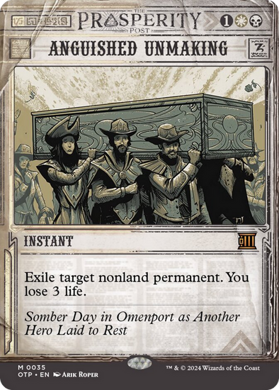 Anguished Unmaking (OTP)