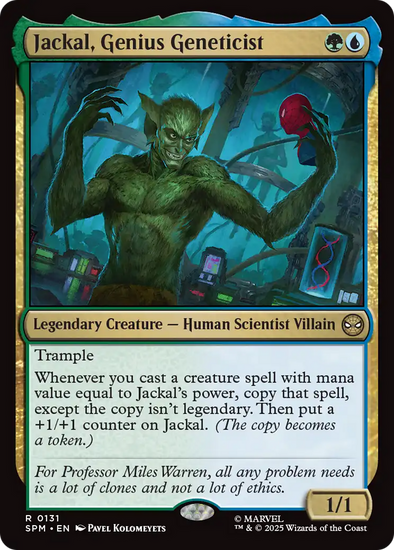 401 Games Canada - Jackal, Genius Geneticist (SPM)