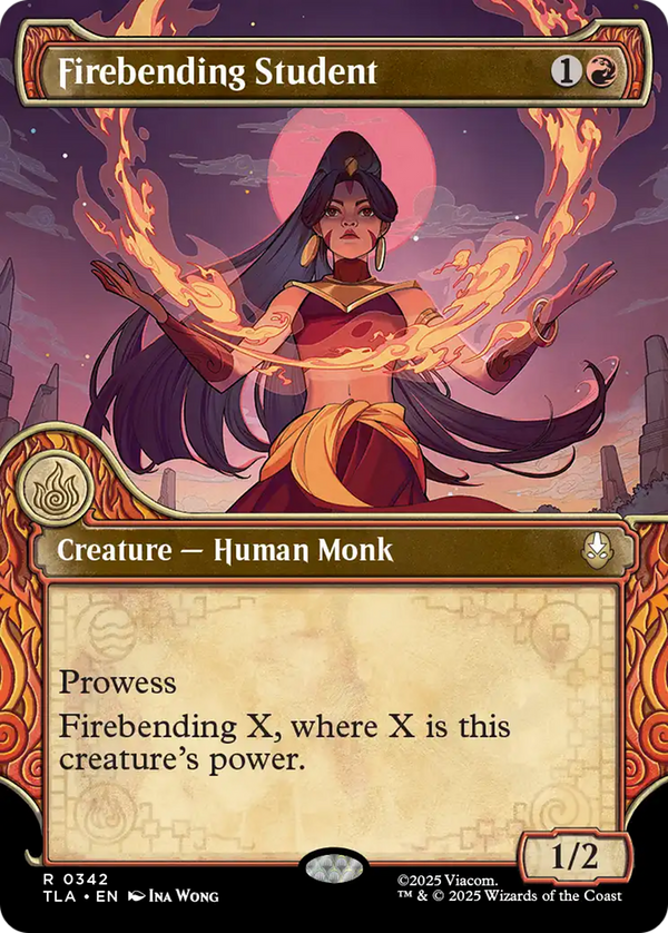 Firebending Student - Elemental Frame Showcase (TLA)