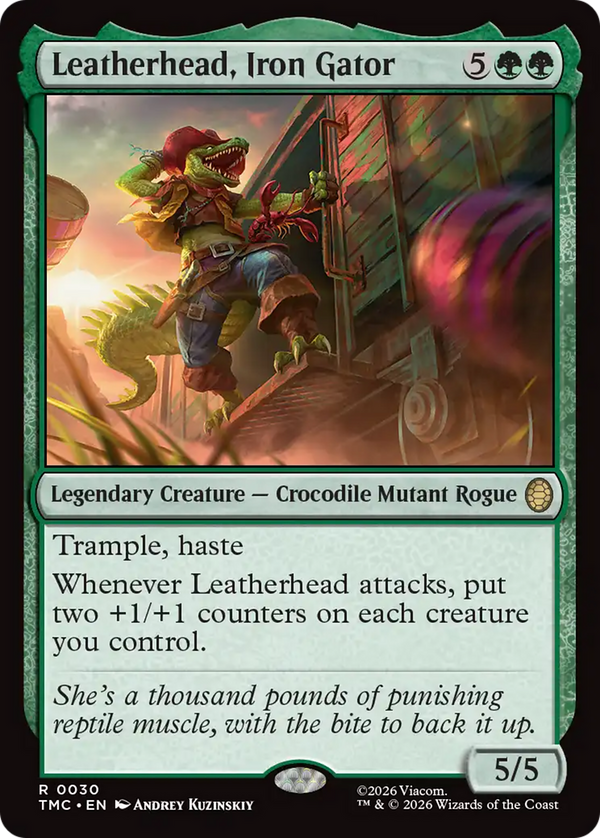 Leatherhead, Iron Gator (TMC)