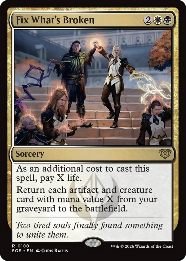 Fix What's Broken (SOS)