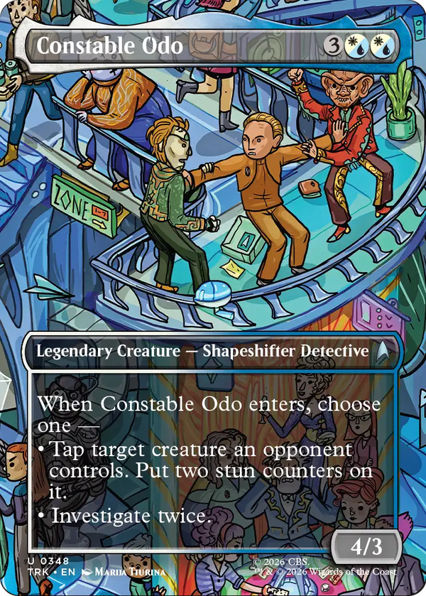 Constable Odo - Borderless (TRK) (Pre-Order)
