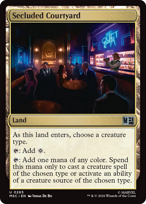 Secluded Courtyard (MSC) (Pre-Order)
