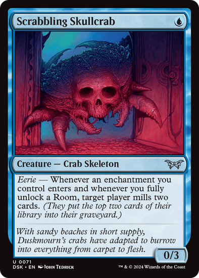 Scrabbling Skullcrab (DSK)